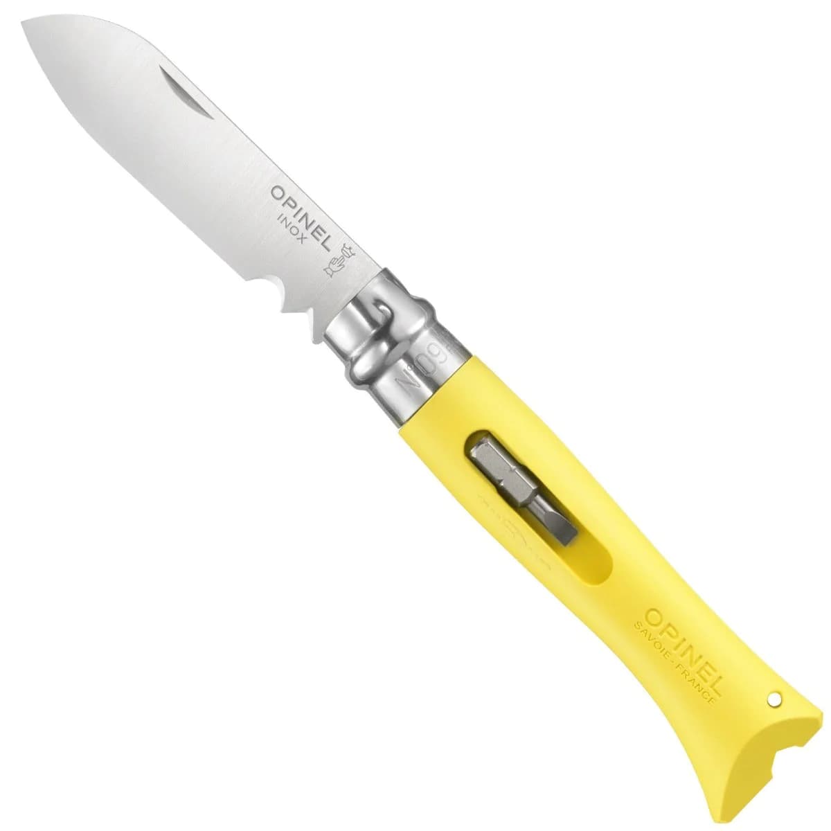 چاقو اپینل 09 یوتلتی Opinel No.09 DIY Folding Utility Knife Yellow