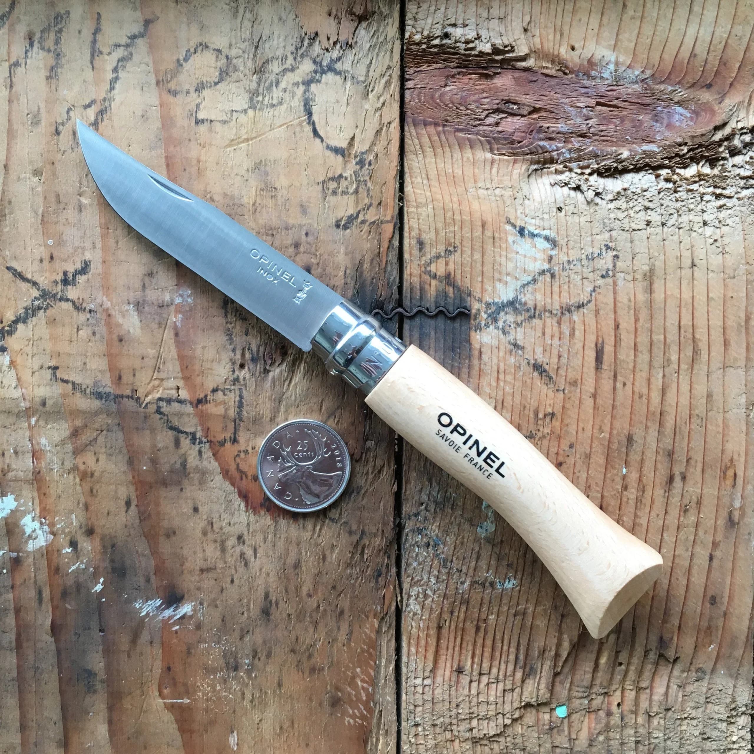 چاقو اپینل 07 استنلس Opinel No.07 Stainless Steel Folding Knife — تصویر ۲