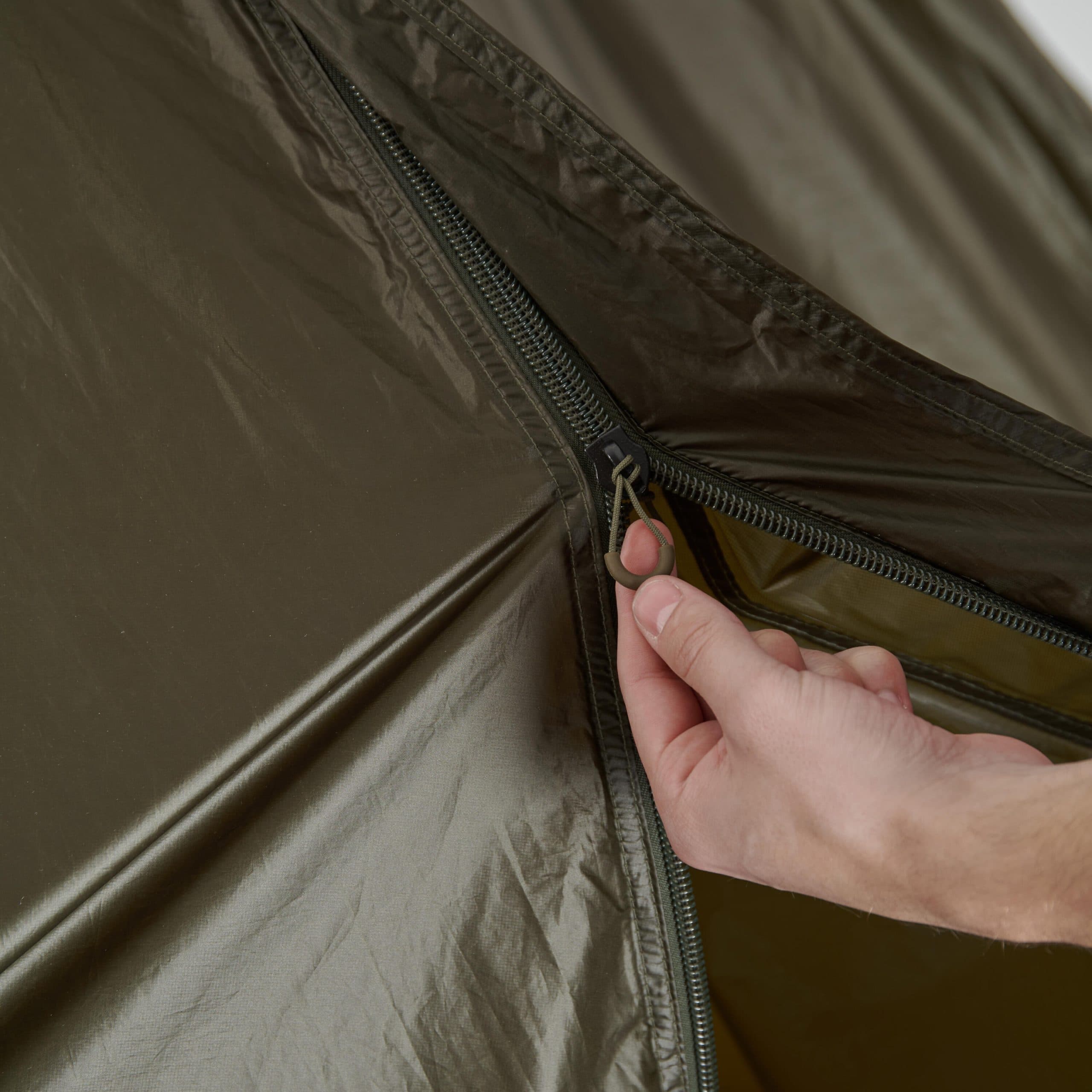 چادر بوشکرفت سولوگناک Solognsc Bushcraft / Bivak Waterproof Tent Canopy – Hunting And Nature Observing – Khaki – 2 Persons — تصویر ۸