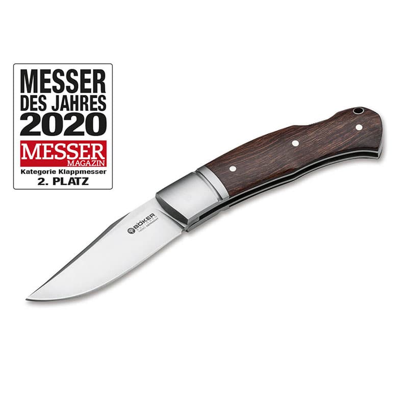 چاقو بوکر زولینگن باکسر آیرونوود Böker Manufaktur Solingen Boxer Desert Ironwood