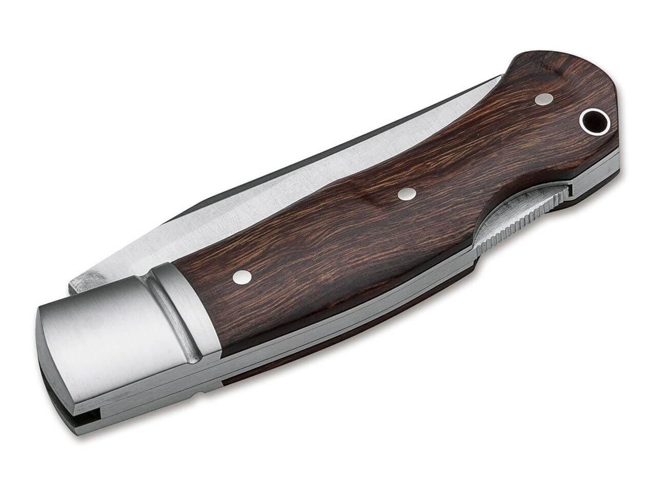 چاقو بوکر زولینگن باکسر آیرونوود Böker Manufaktur Solingen Boxer Desert Ironwood — تصویر ۳