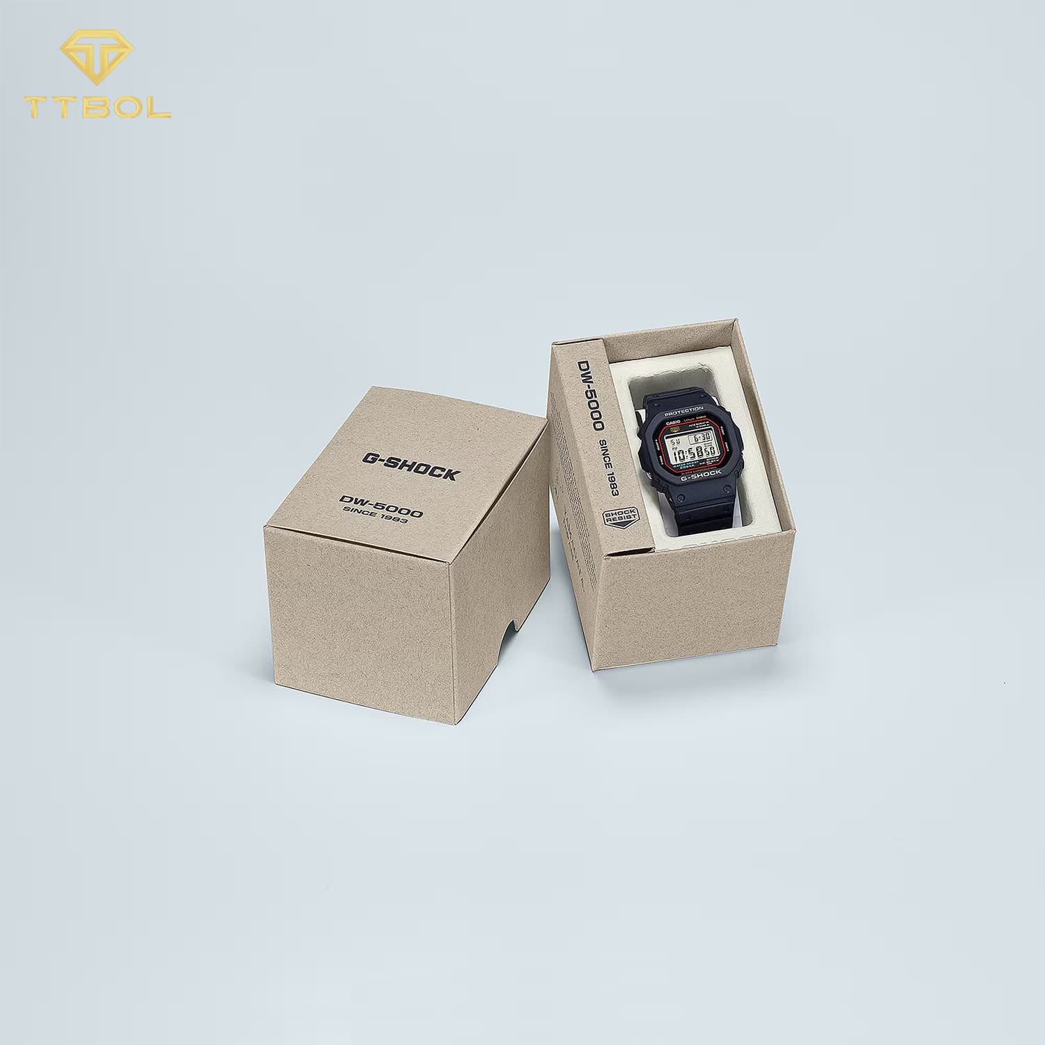 ساعت مچی مردانه کاسیو جیشاک CASIO G-SHOCK DW-5000R-1A — تصویر ۴