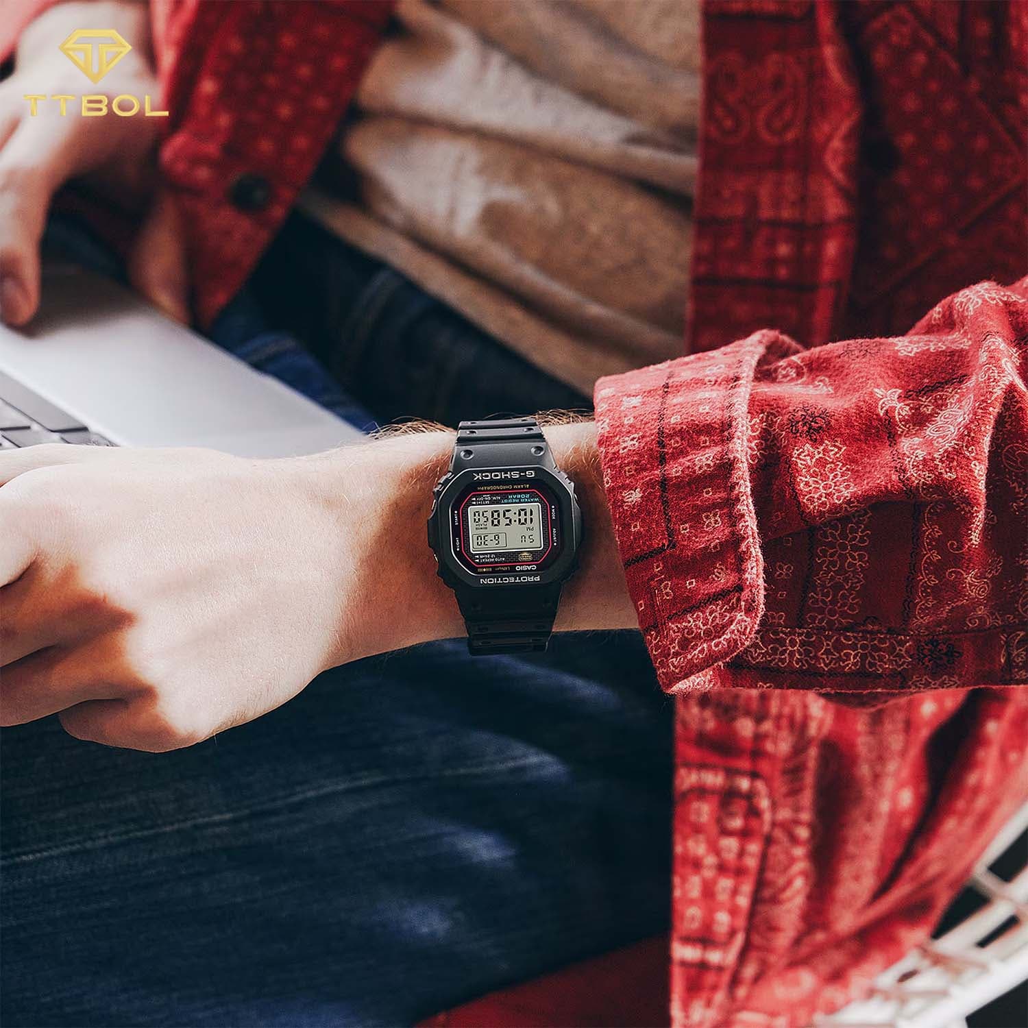 ساعت مچی مردانه کاسیو جیشاک CASIO G-SHOCK DW-5000R-1A — تصویر ۳