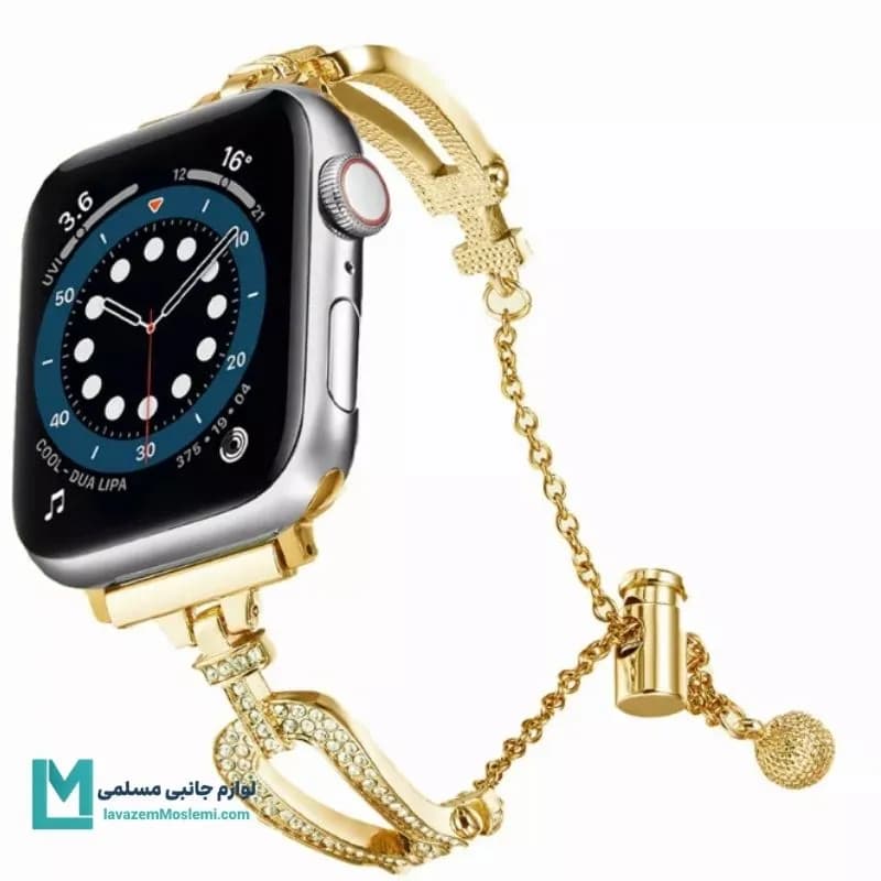 بند اپل واچ طرح کراوات دیاموند کد W1099 | لوازم جانبی مسلمی — تصویر ۵