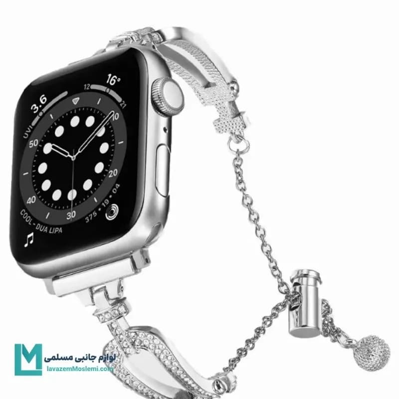 بند اپل واچ طرح کراوات دیاموند کد W1099 | لوازم جانبی مسلمی — تصویر ۸