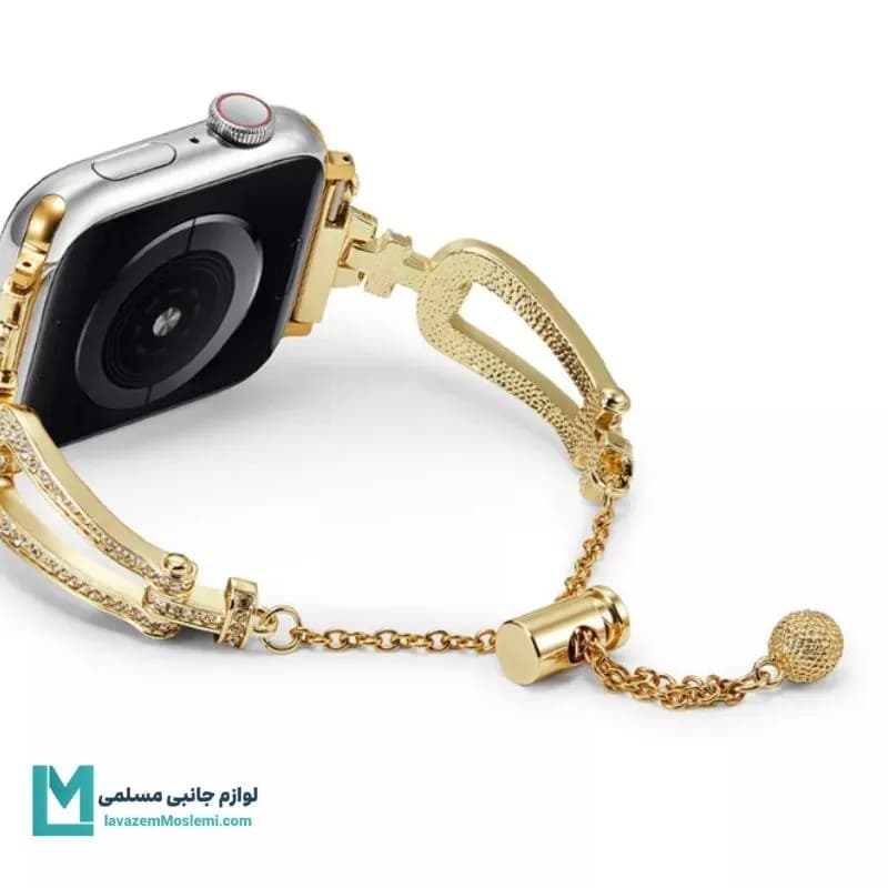 بند اپل واچ طرح کراوات دیاموند کد W1099 | لوازم جانبی مسلمی — تصویر ۶