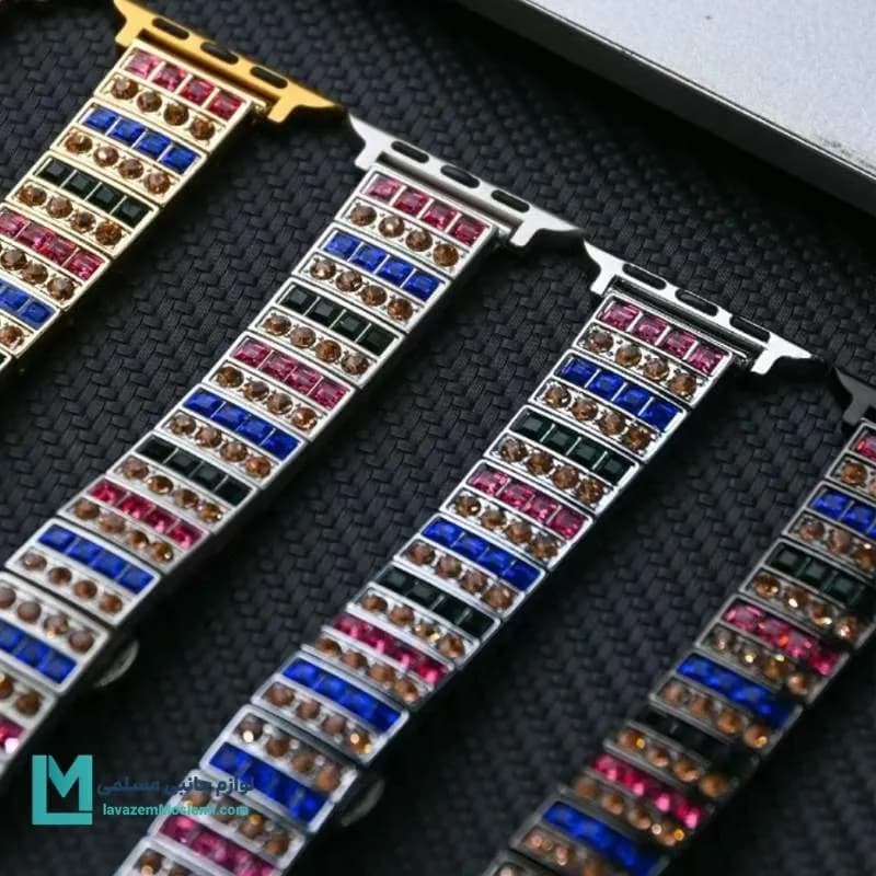 بند اپل واچ دیاموند W18 کد W1098 | لوازم جانبی مسلمی — تصویر ۲