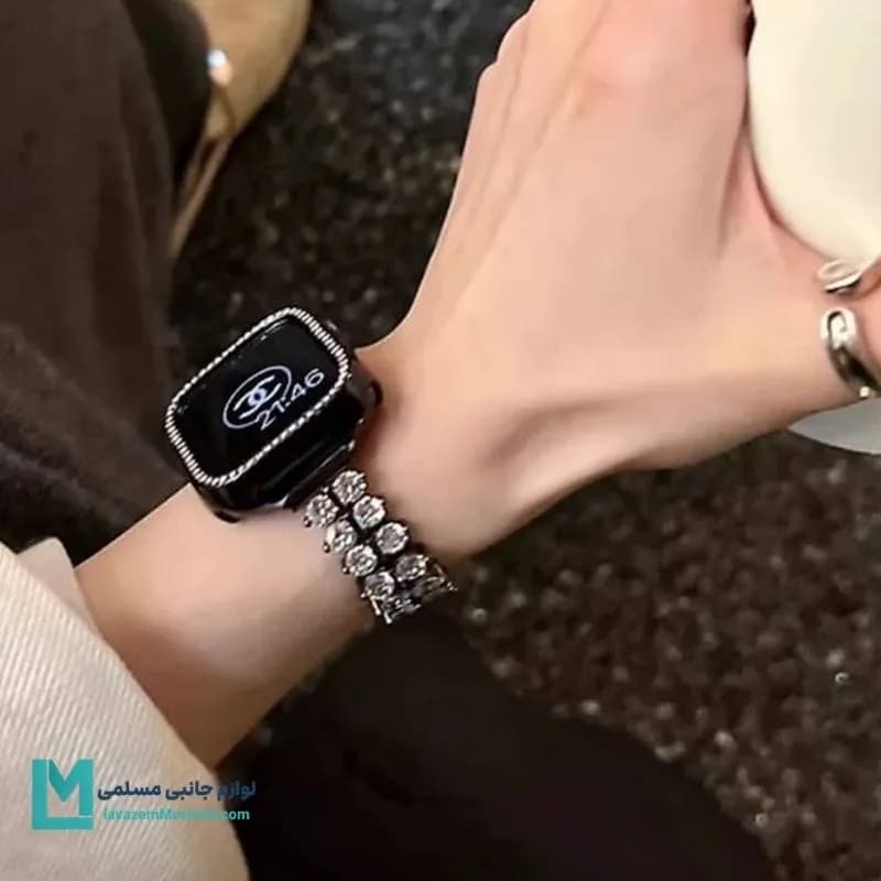 بند اپل واچ دیاموند w23 کد W1096 | لوازم جانبی مسلمی — تصویر ۲