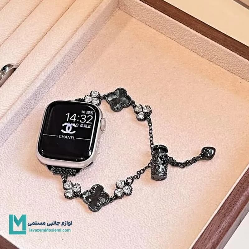 بند اپل واچ دیاموند ون کلیف7 کد W1094 | لوازم جانبی مسلمی — تصویر ۳