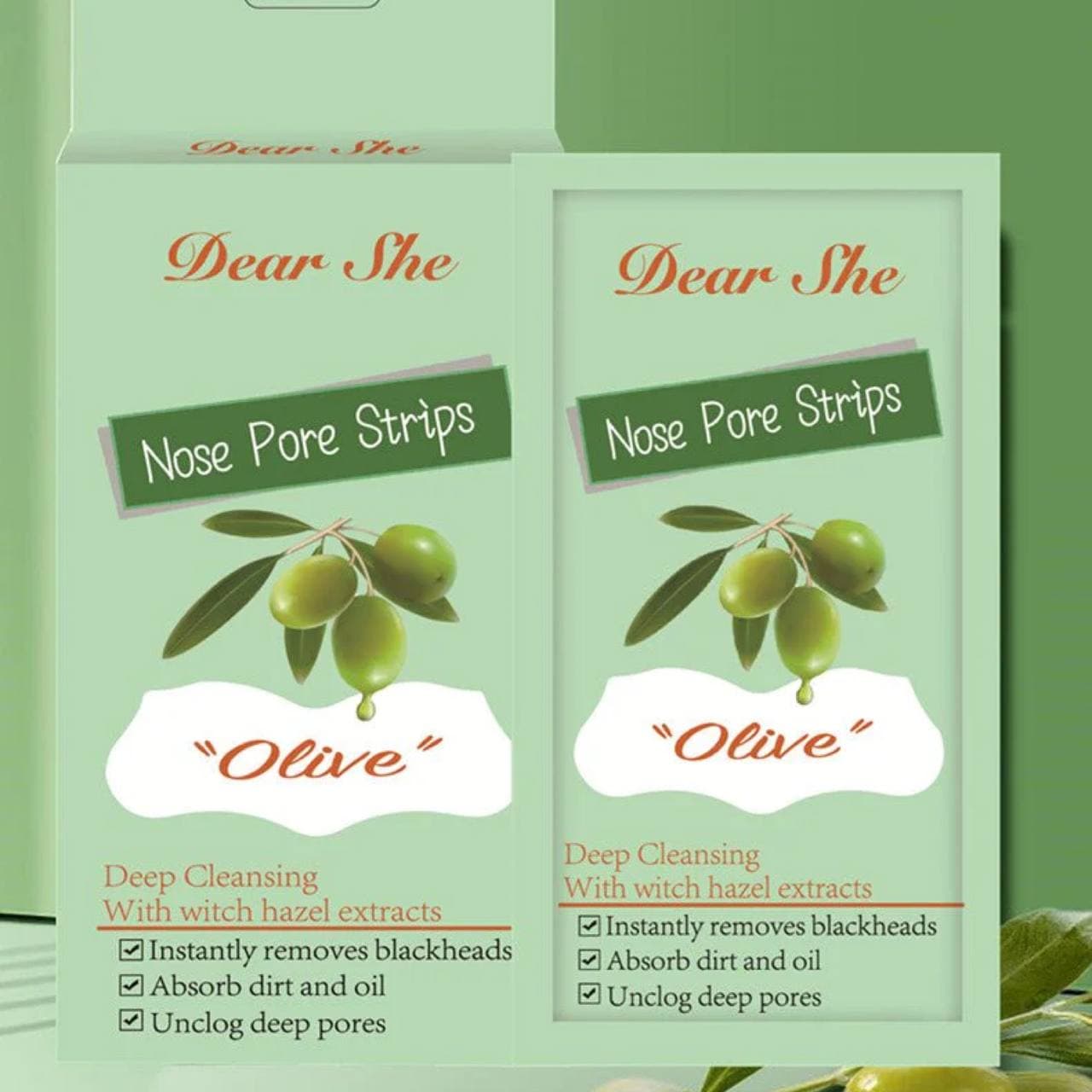 ماسک ورقه‌ای بینی رفع جوش زیتون Olive دیر شی Dear She — تصویر ۲