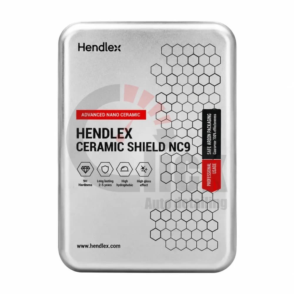 پوشش نانو سرامیک بدنه خودرو 40 میلی لیتری هندلکس مدل Hendlex Ceramic Shield NC9