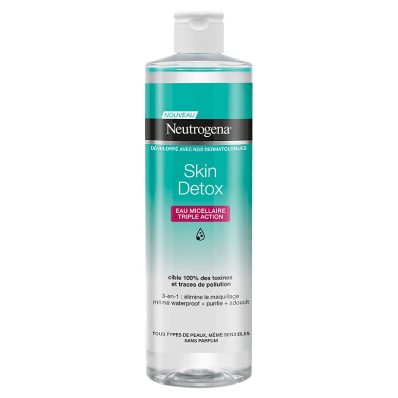 میسلار واتر سم زدای اسکین دتوکس Skin Detox نوتروژینا Neutrogena