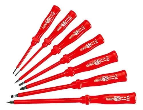 ست پیچ گوشتی عایق 1000 ولت PROSKIT-8PK-8100E