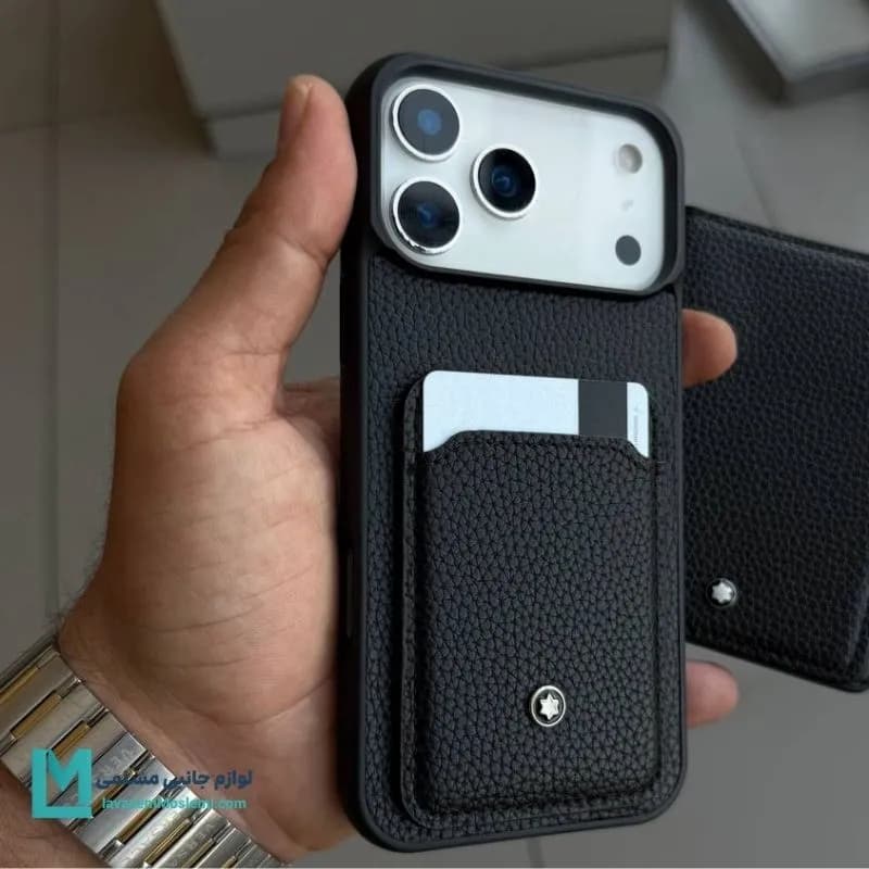 قاب چرمی Mont Blank کد C3482 | لوازم جانبی مسلمی — تصویر ۲