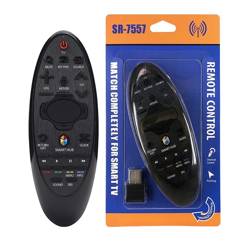 ریموت کنترل تلویزیون مدل SR-7557 مناسب برای تلویزیون سامسونگ + باتری رایگان — تصویر ۲