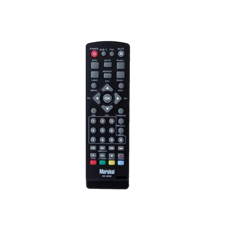 کنترل گیرنده دیجیتال مارشال مدل ME-885 + باتری رایگان