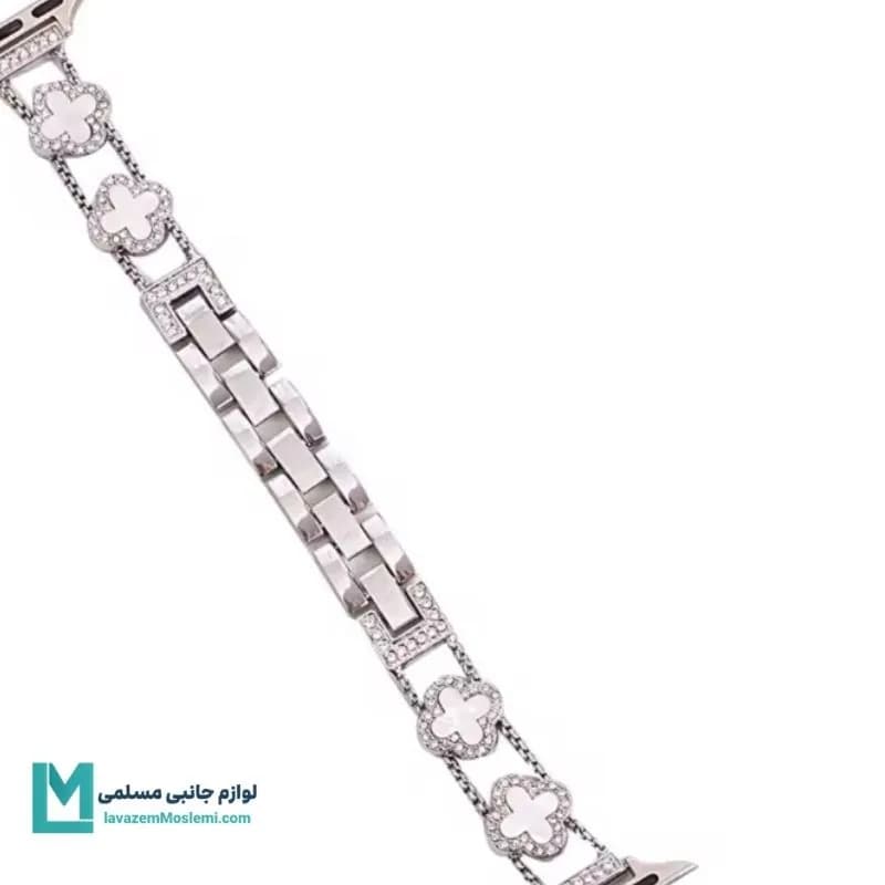 بند اپل واچ دیاموند ون کلیف YSL کد W1088 | لوازم جانبی مسلمی — تصویر ۸
