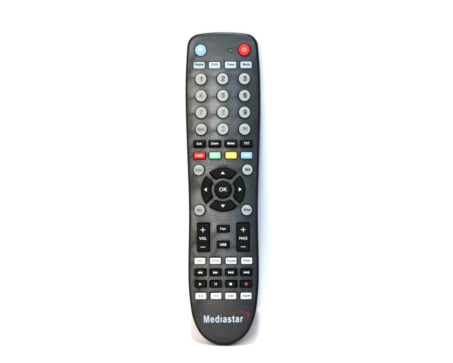 کنترل گیرنده مدیا استار Mediastar 12000 + باتری رایگان