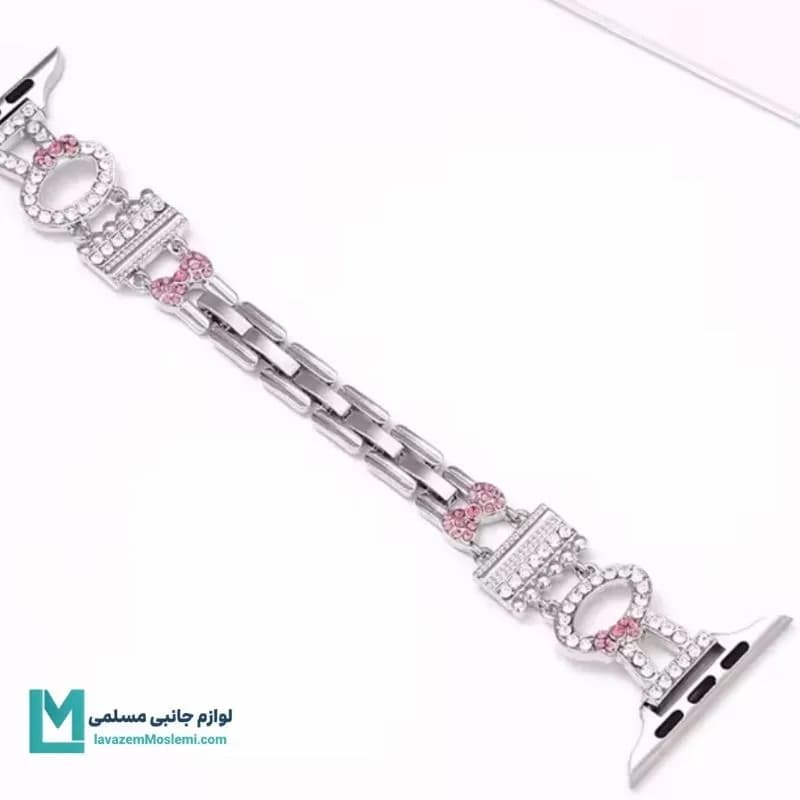 بند اپل واچ خرگوشی دیاموند کد W1078 | لوازم جانبی مسلمی — تصویر ۶
