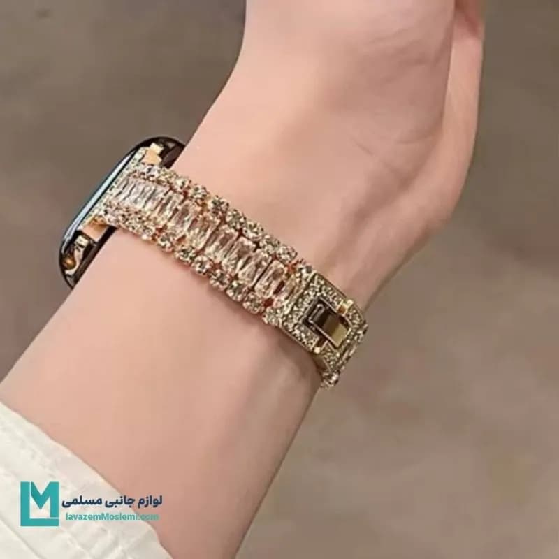 بند اپل واچ دیاموند W19 کد W1077 | لوازم جانبی مسلمی — تصویر ۳