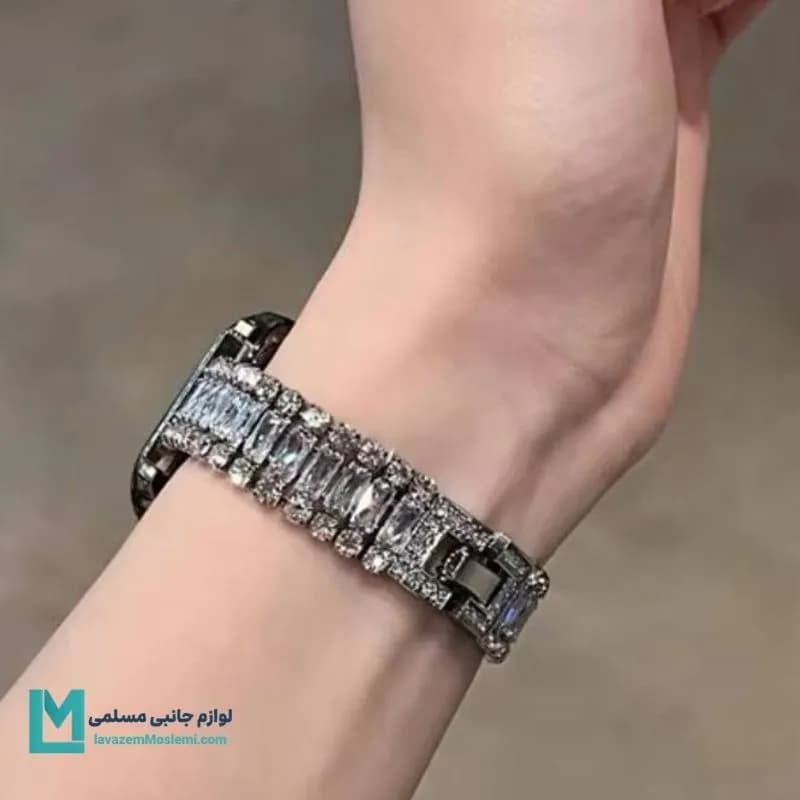 بند اپل واچ دیاموند W19 کد W1077 | لوازم جانبی مسلمی — تصویر ۴