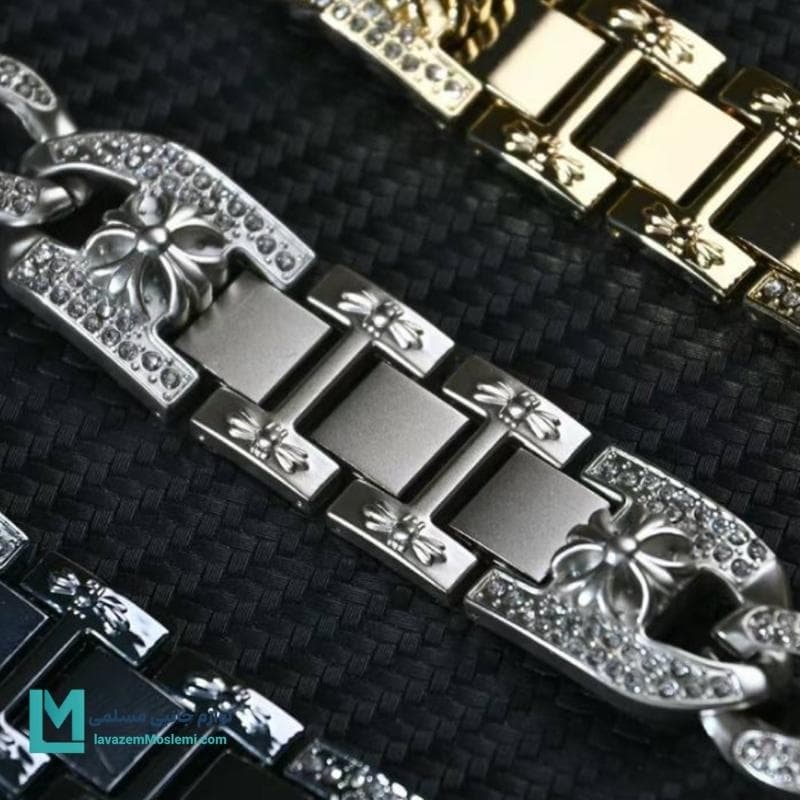 بند اپل واچ کروکور دیاموند کد W1072 | لوازم جانبی مسلمی — تصویر ۳