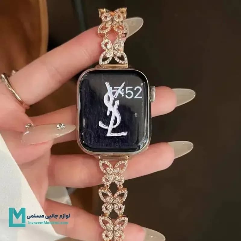بند اپل واچ دیاموند پروانه 3 کد W1070 | لوازم جانبی مسلمی — تصویر ۸