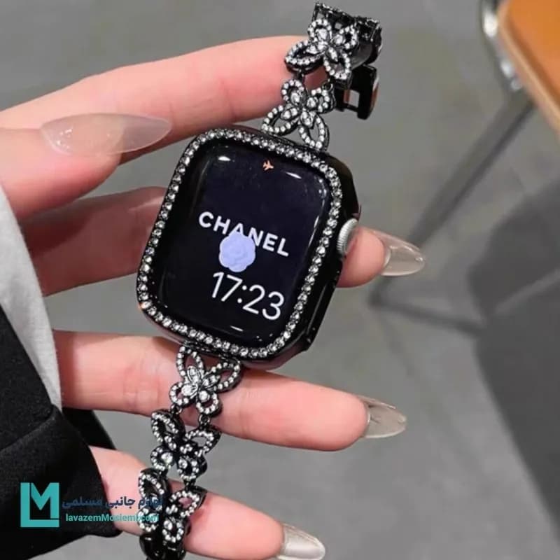 بند اپل واچ دیاموند پروانه 3 کد W1070 | لوازم جانبی مسلمی — تصویر ۳