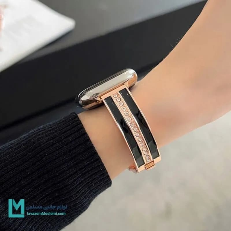 بند اپل واچ رزین دیاموند شنل کد W1068 | لوازم جانبی مسلمی — تصویر ۵