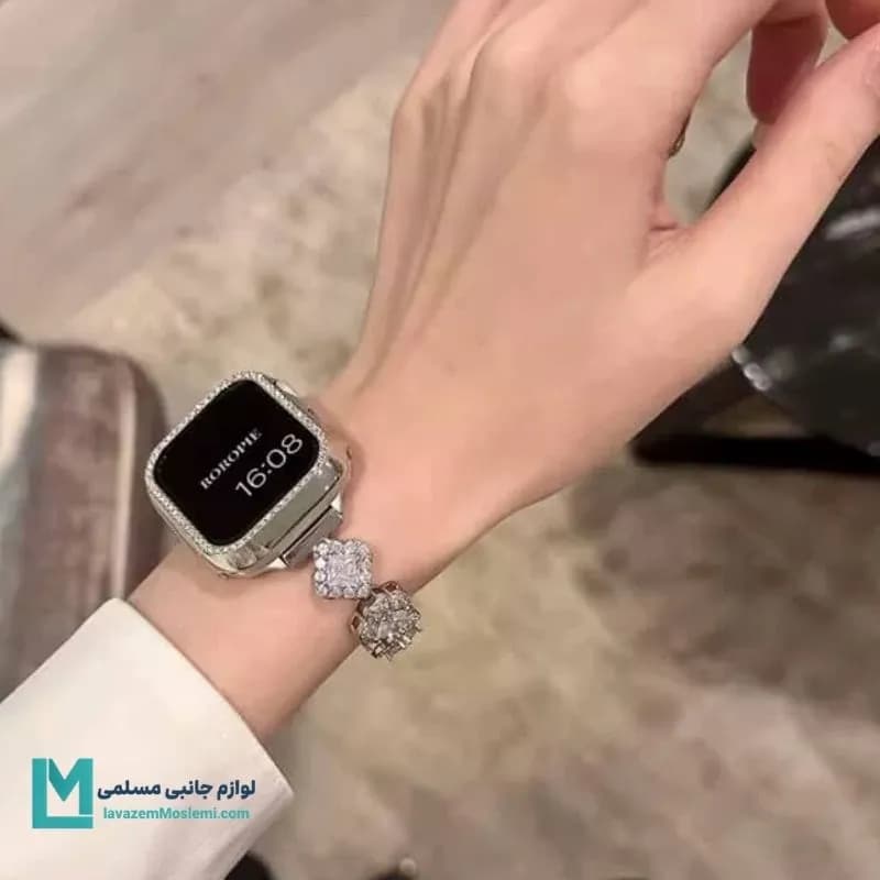 بند اپل واچ دیاموند گیلتر نیو کد W1066 | لوازم جانبی مسلمی — تصویر ۶