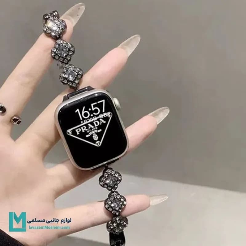 بند اپل واچ دیاموند گیلتر نیو کد W1066 | لوازم جانبی مسلمی — تصویر ۴