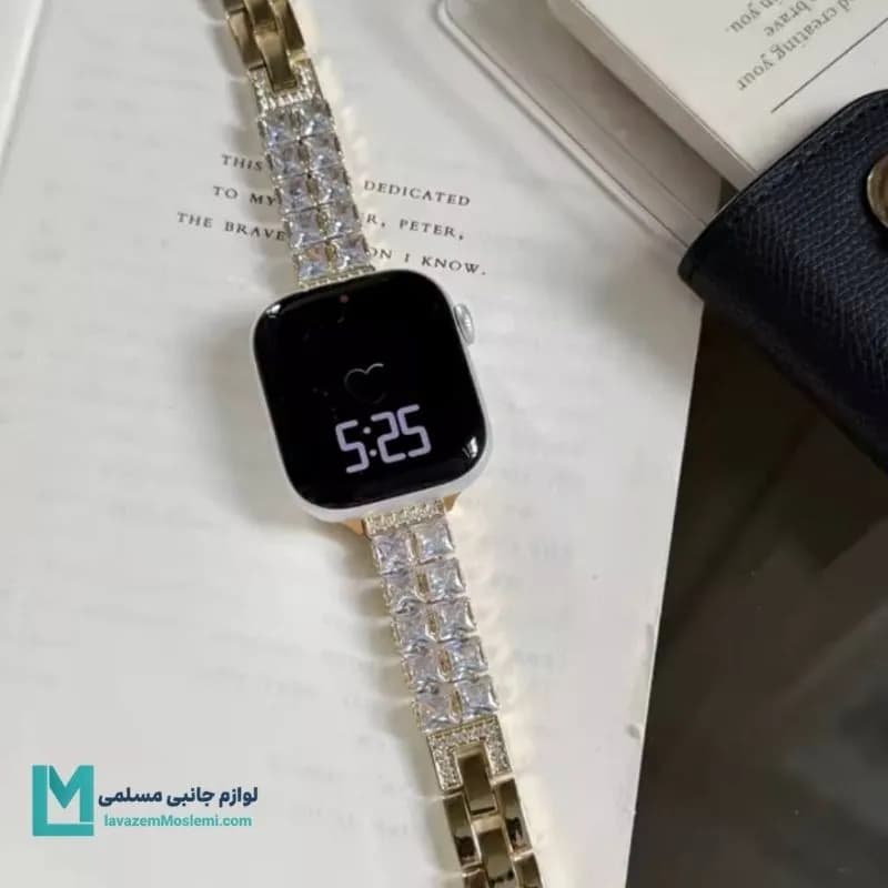 بند اپل واچ دیاموند W22 کد W1065 | لوازم جانبی مسلمی — تصویر ۶