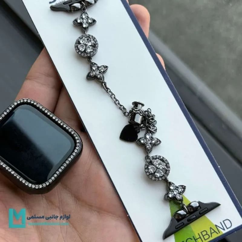 بند اپل واچ دیاموند لویی ویتون کد W1063 | لوازم جانبی مسلمی — تصویر ۵