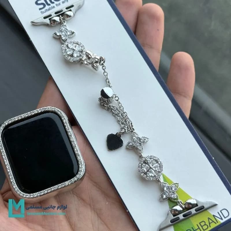 بند اپل واچ دیاموند لویی ویتون کد W1063 | لوازم جانبی مسلمی — تصویر ۲
