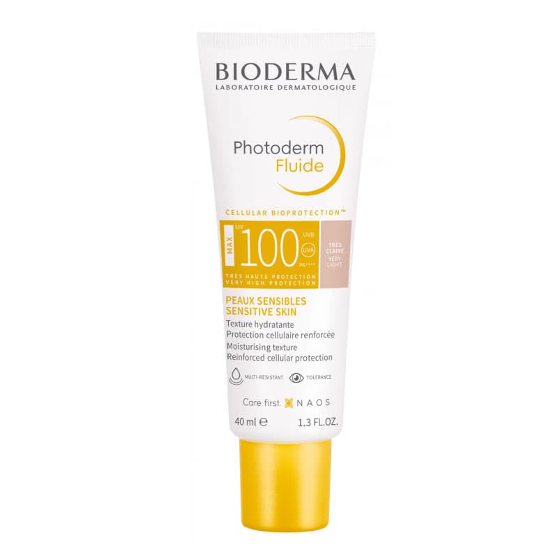ضد آفتاب رنگی خیلی روشن Photoderm Fluide بایودرما BIODERMA