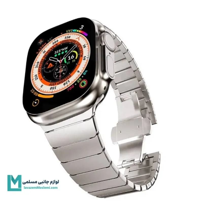بند اپل واچ استیل باترفلای کد W1060 | لوازم جانبی مسلمی