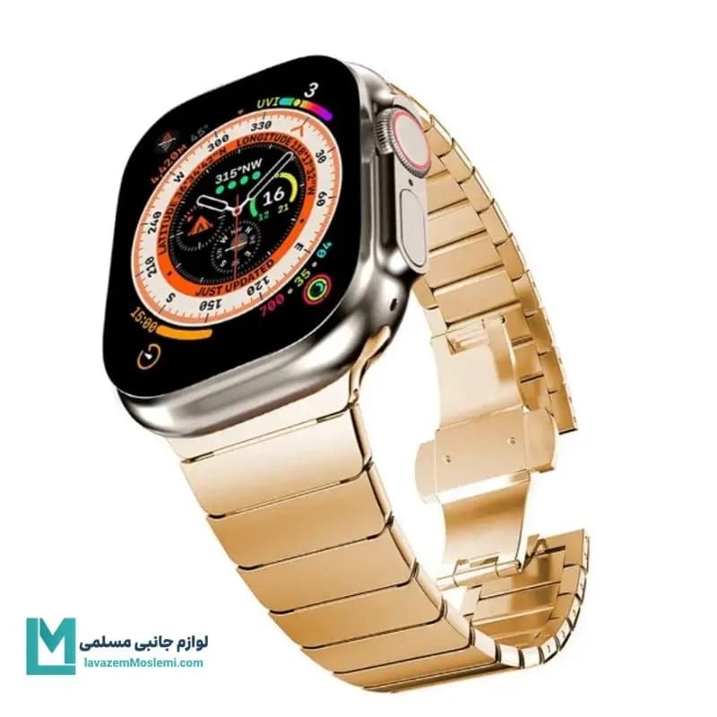 بند اپل واچ استیل باترفلای کد W1060 | لوازم جانبی مسلمی — تصویر ۵