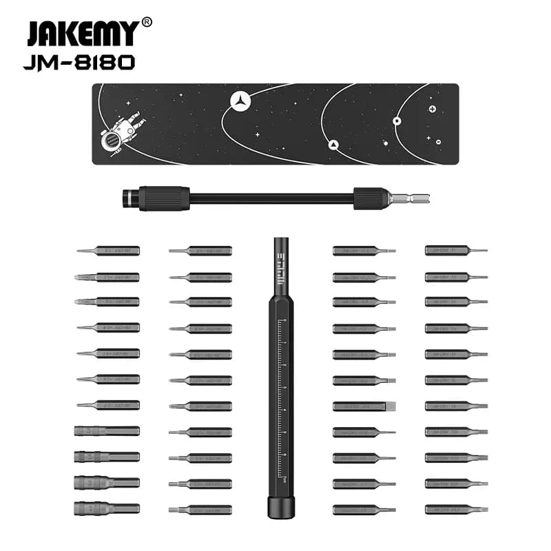 ست پیچ گوشتی JAKEMY-8180B سفید — تصویر ۳