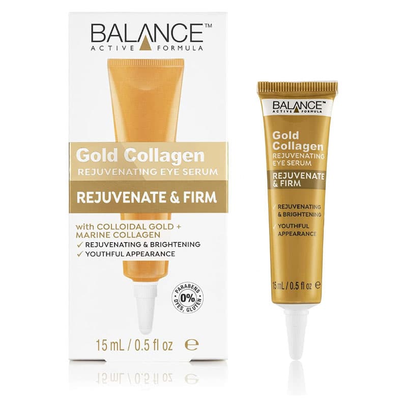 سرم دور چشم جوانساز طلا و کلاژن دریایی Gold Marine Collagen بالانس BALANCE — تصویر ۴
