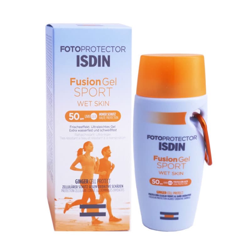 ضد آفتاب ورزشی فیوژن ژل اسپرت Fusion Gel Sport ایزدین ISDIN — تصویر ۲