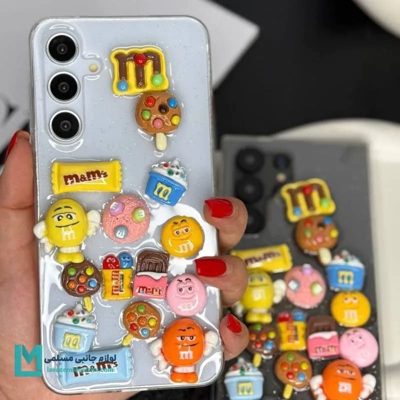 قاب فانتزی m&m برجسته کد C3439 | لوازم جانبی مسلمی — تصویر ۲