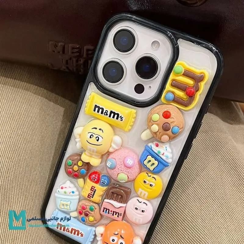 قاب فانتزی m&m برجسته کد C3439 | لوازم جانبی مسلمی