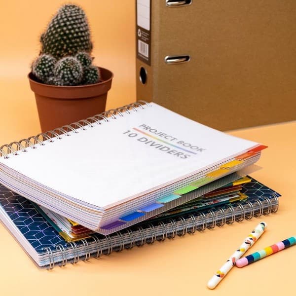 دفتر 200 برگ وزیری Project Book لانگو — تصویر ۲