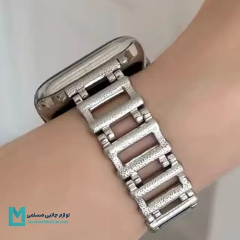 بند اپل واچ استیل نردبانی کد W1046 | لوازم جانبی مسلمی — تصویر ۶