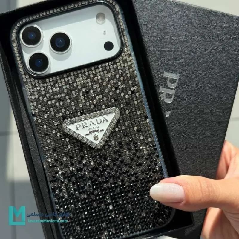 قاب گوشی لوکس Prada Diamond کد C3421 | لوازم جانبی مسلمی