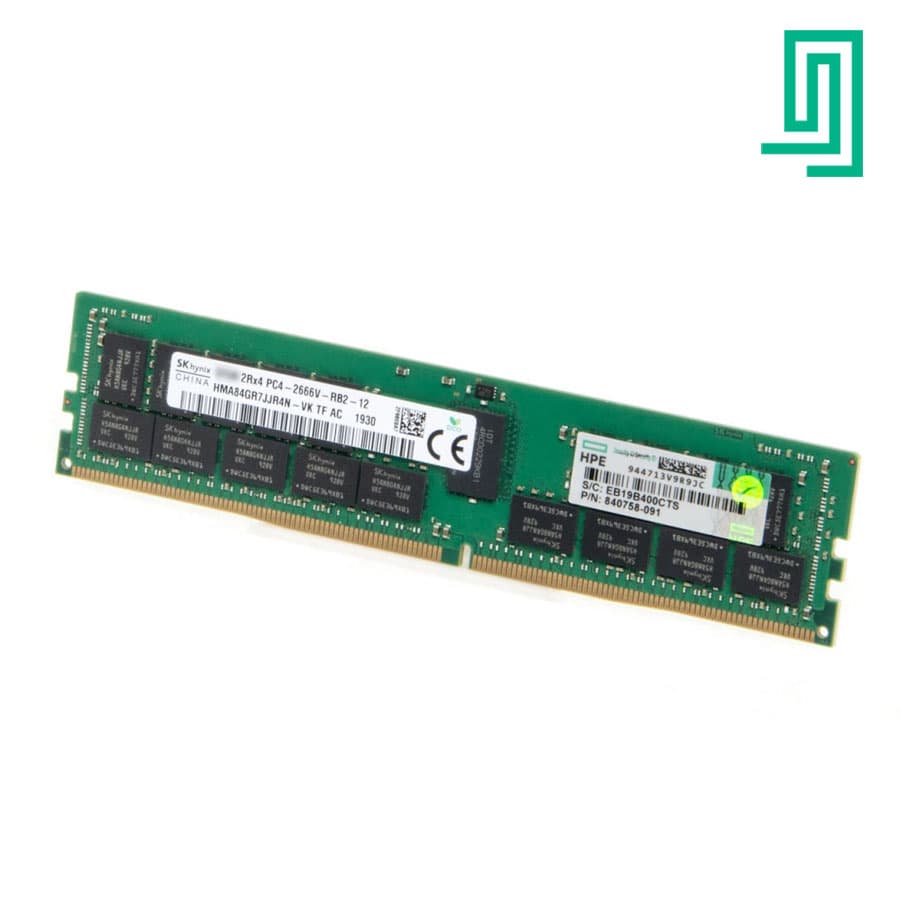 HPE 8GB (1x8GB) Single Rank x8 DDR4-2666 CAS-19-19-19 Unbuffered Standard Memory Kit