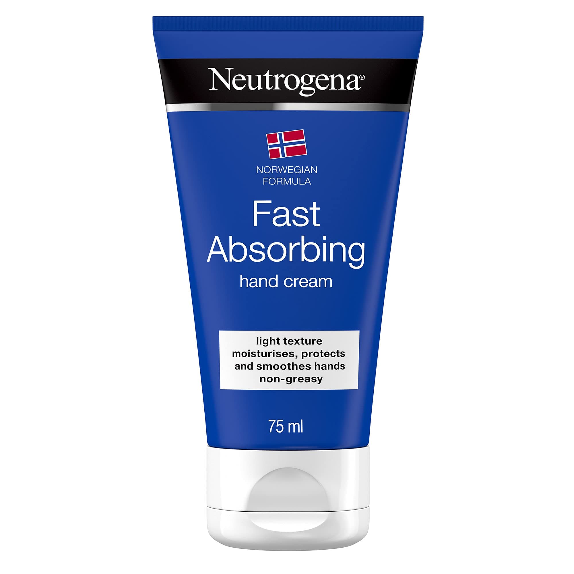 کرم دست جذب سریع نوتروژینا با فرمول نروژ مدل Fast Absorbing حجم 75 میل