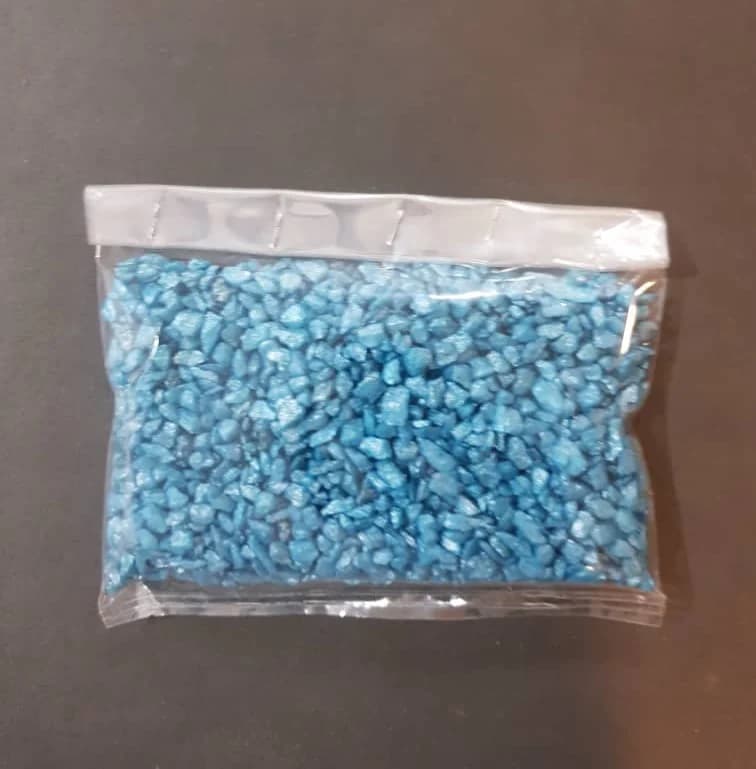 سنگ رنگی تزیینی ۲۵۰ گرمی فیروزه ای