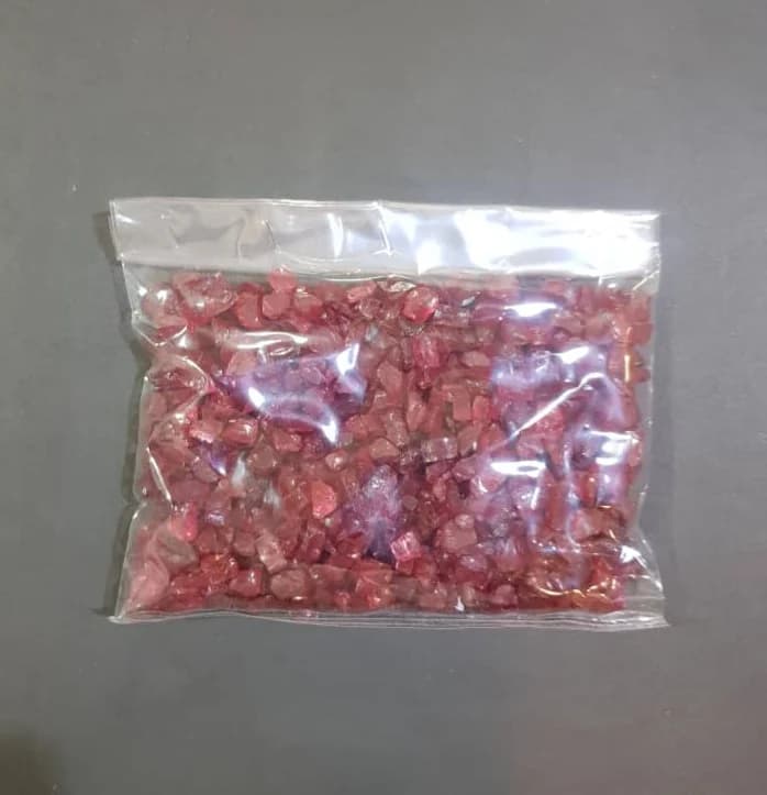کریستال ژئود ۲۵۰ گرم دونه اناری
