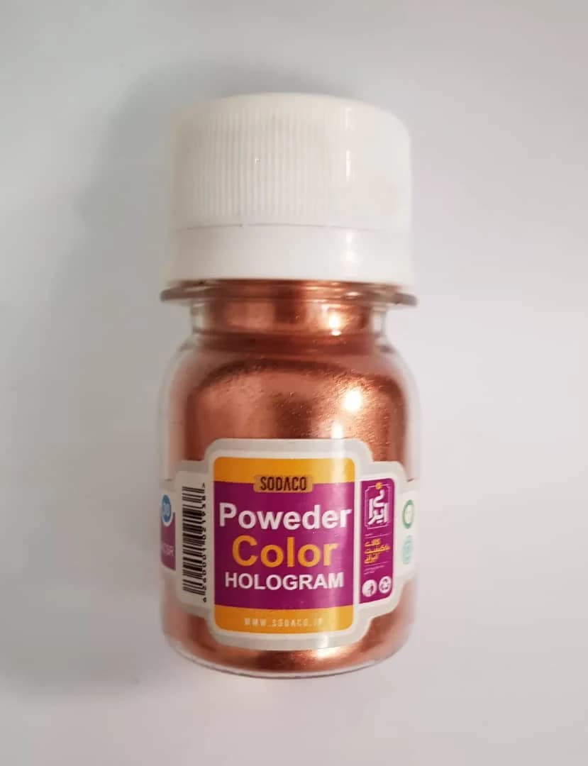رنگ پودری فلزی برند سوداکو مسی 30 ml